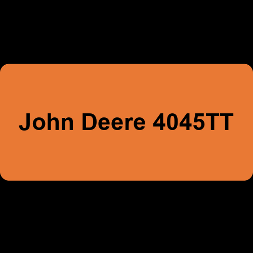John Deere 4045TT
